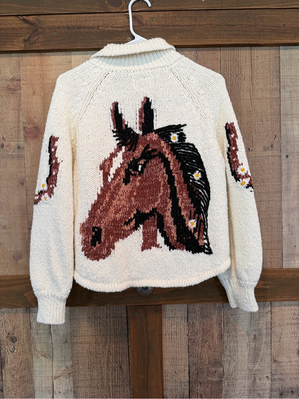 Pilcro horse cardigan XS